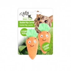 AFP Green Rush Natural Catnip Bubble'Nip Carrot